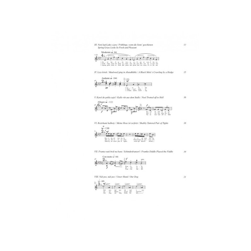 Říkadla (1926) :: Editio Janáček